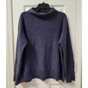 Vince Cashmere Mock-Neck Sweater L